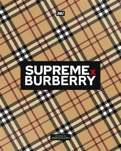 supreme burberry drop price|supreme x burberry collab.